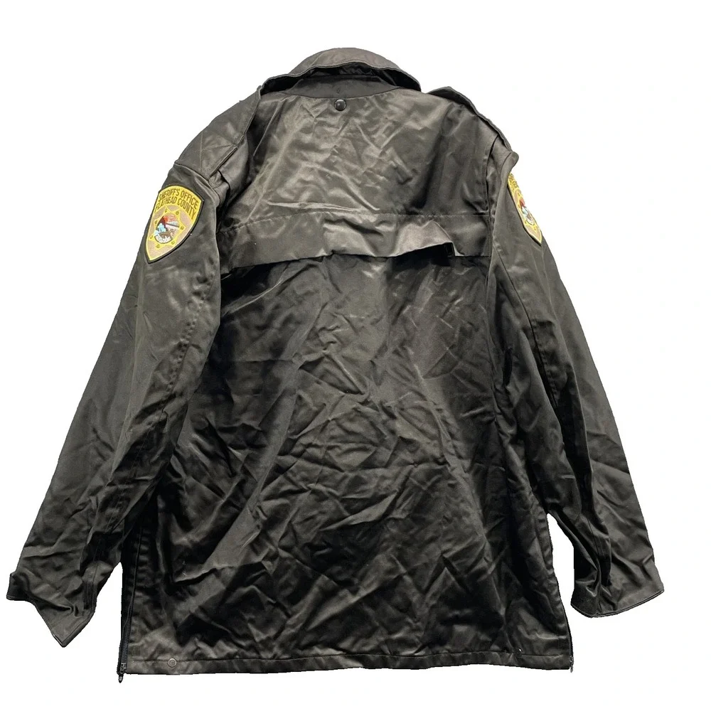 Vintage Golden Fleece Sheriff Jacket Men 46 Tall Flathead Montana Police Uniform